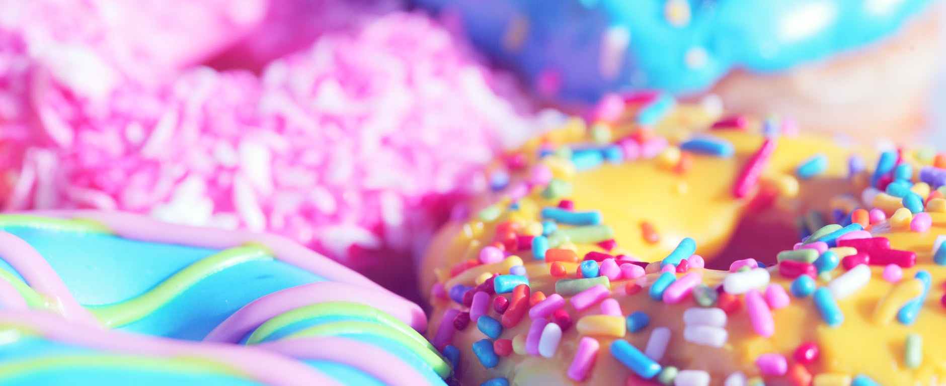 Gambar closeup photo of doughnuts